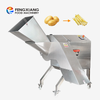 Máquina cortadora de patatas fritas con forma de onda arrugada comercial industrial de gran capacidad