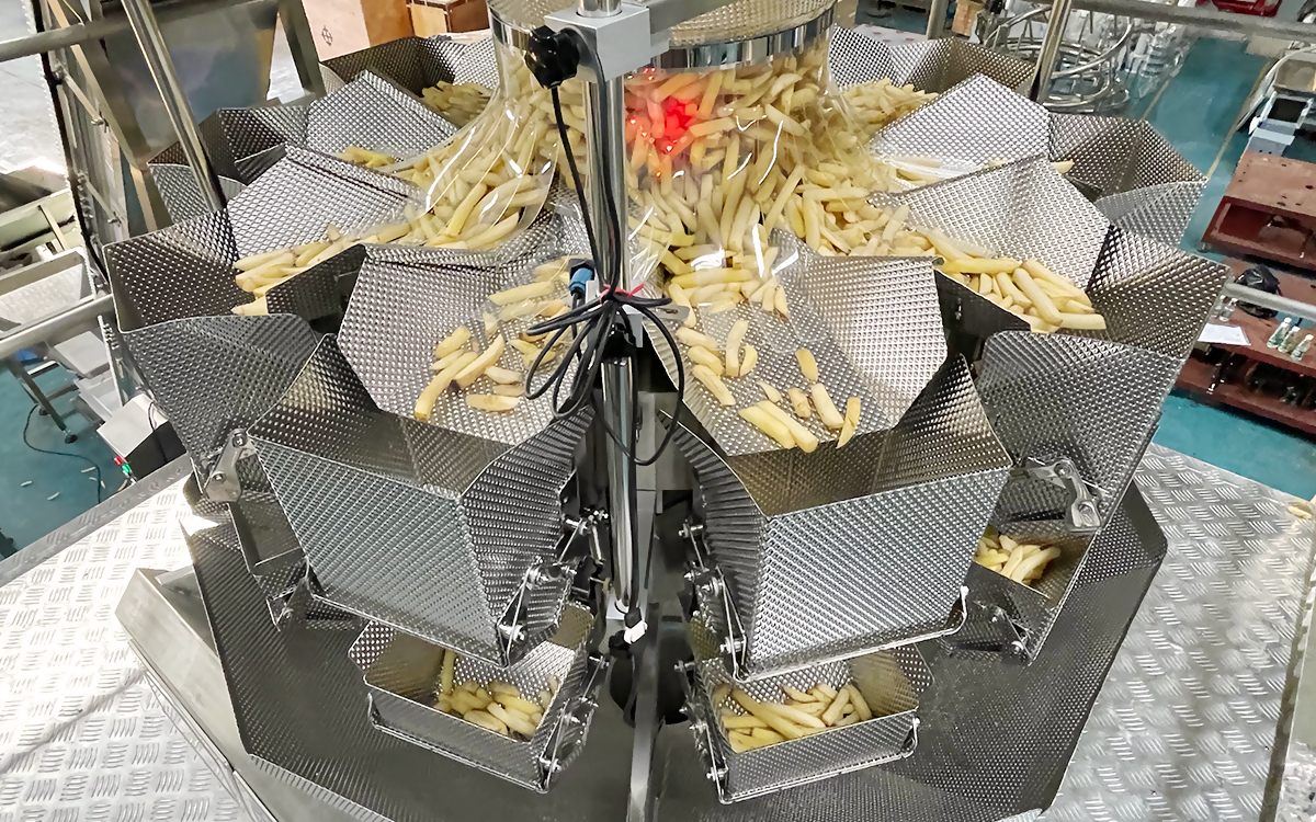 Solución de producción de patatas fritas para un cliente argelino