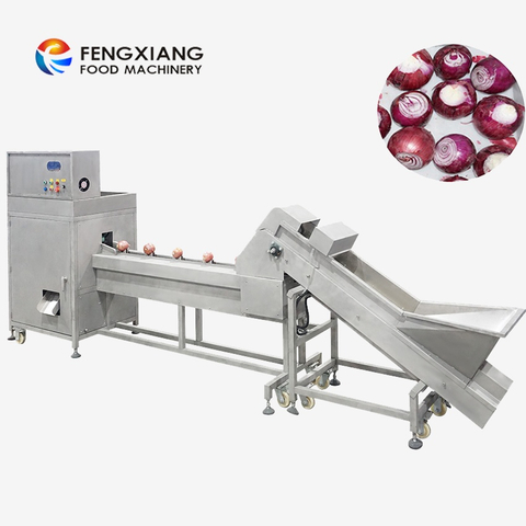Máquina procesadora de corte de cola y parte superior de cebolla FengXiang