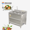 Máquina de limpieza de lavado de frutas y verduras con burbujas de desinfección ultrasónica de ozono Fengxiang WASC-10